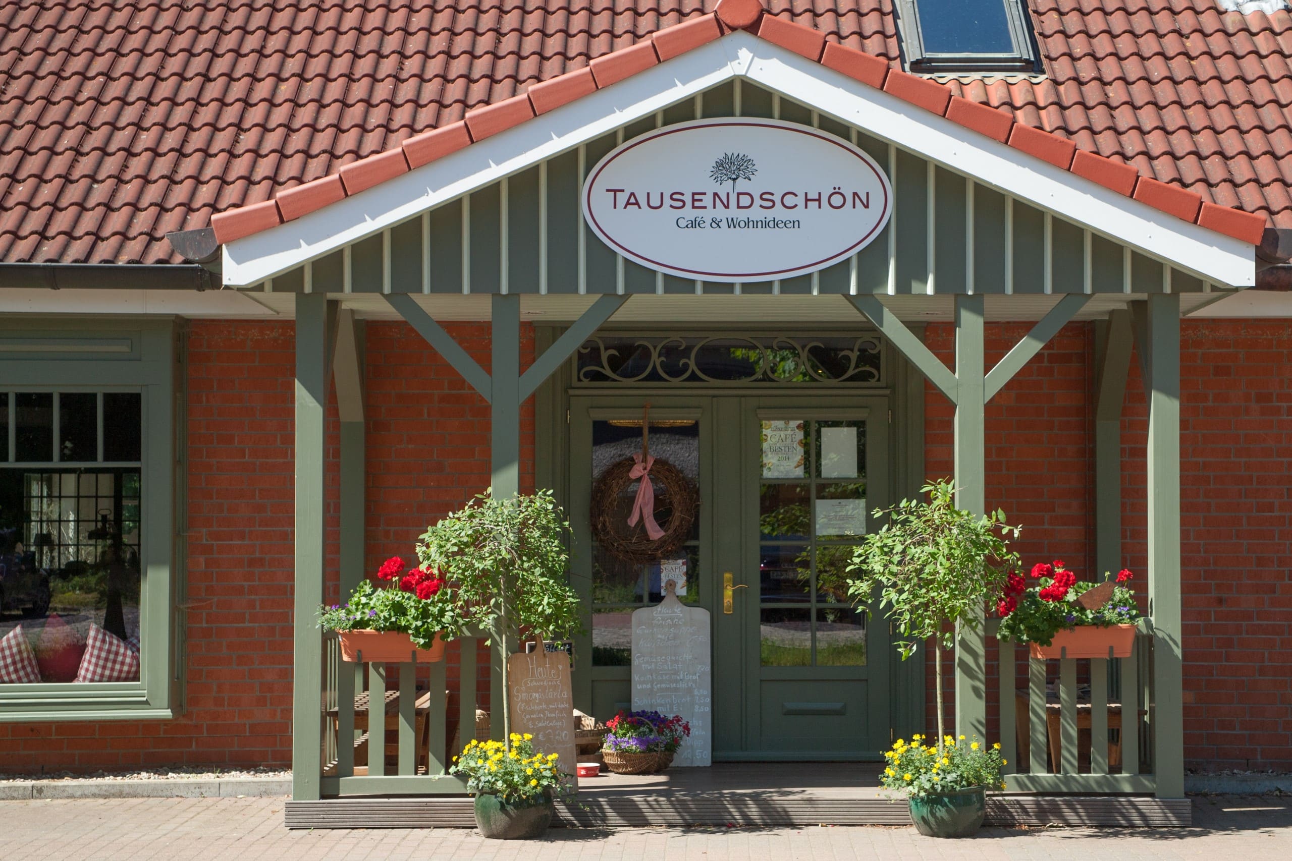 Café Tausendschön Eingang