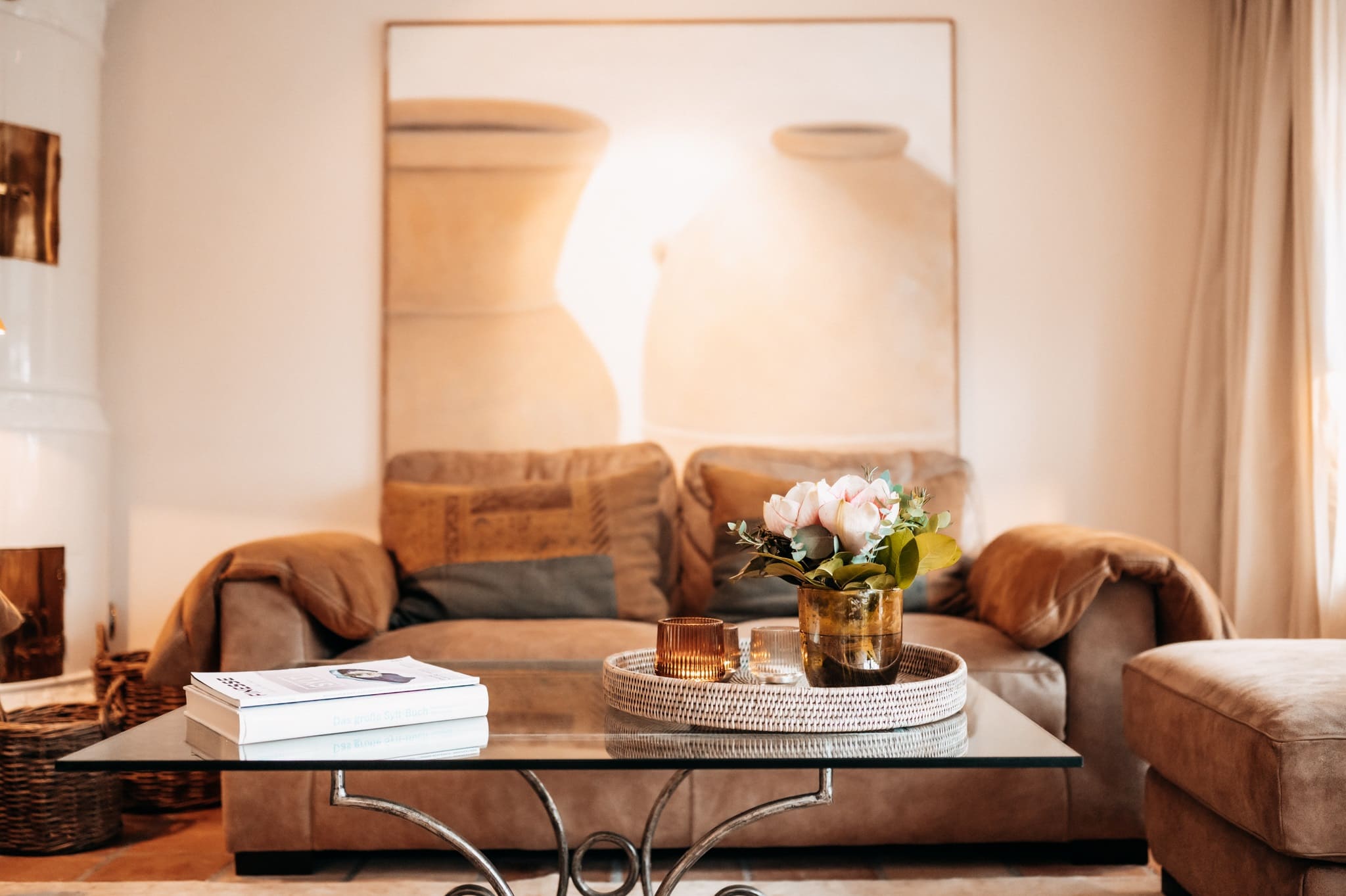 Ferienhaus Sylt Wohnzimmer