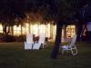 Garten bei Abend